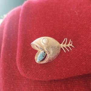 Vintage Hobe' Fish Brooch